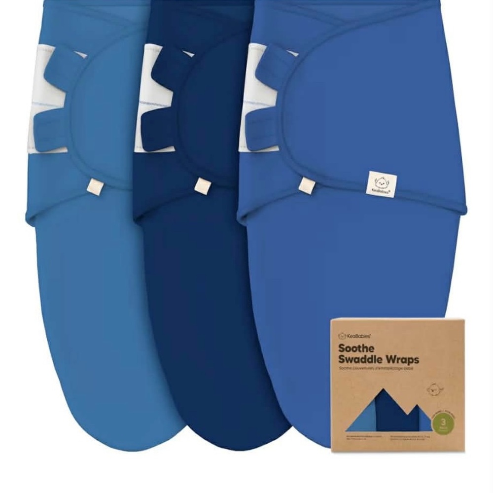 KeaBabies 3 pack  Organic Baby  Swaddle Sleep Sacks for newborns 0-3 months